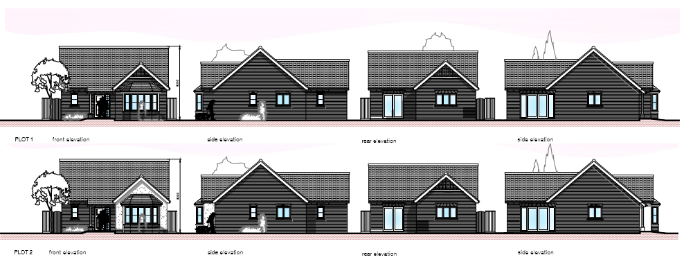 Plots 1&2 elevations