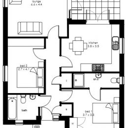 plot 2 (bung) floor plan image