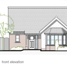 plot 2 (bung) front elevation image