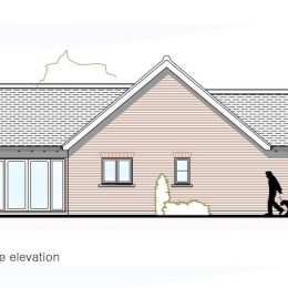 plot 3 (bung) side elevation image