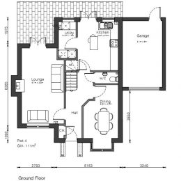 plot 4 (house) ground floor plan
