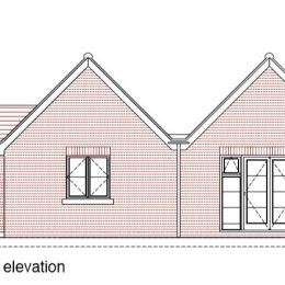 south west elevation RWP9